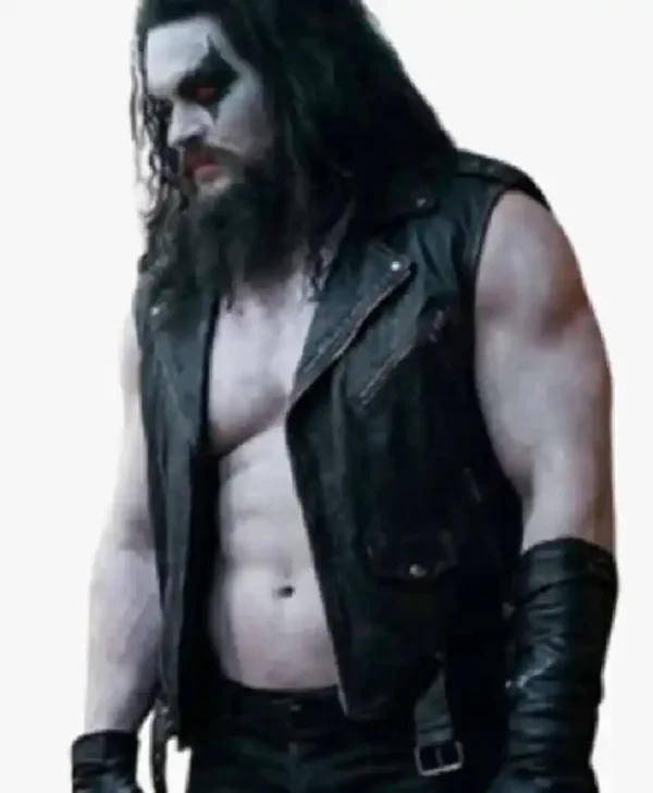 Jason Momoa Supergirl Leather Vest