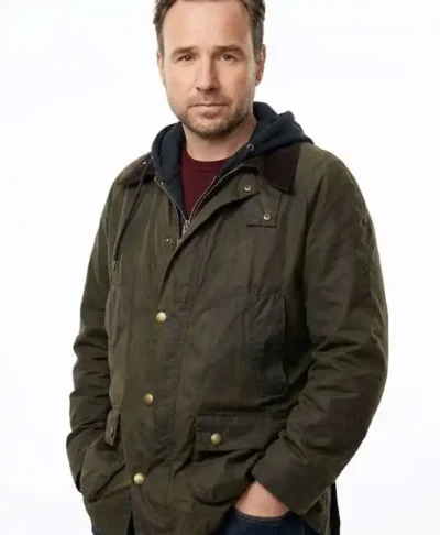Jason Ross Trying Season 3 Green Jacket