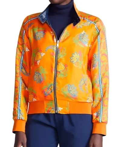 Jean Smart Hacks S02 Orange Reversible Jacket