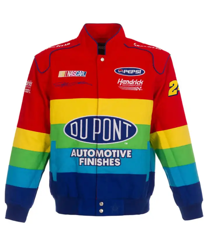 Jeff Gordon NASCAR Rainbow Jacket