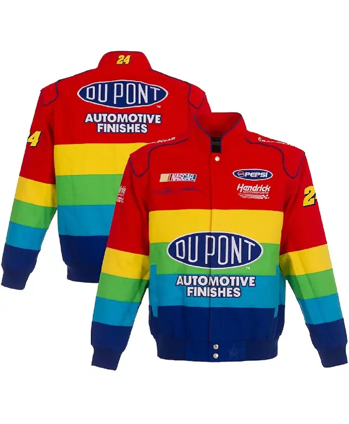 Jeff Gordon NASCAR Rainbow Jacket