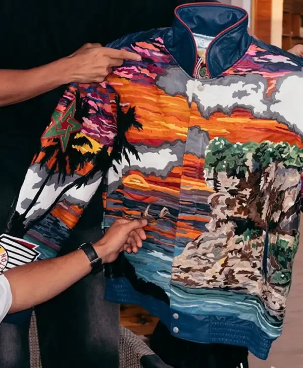 Jeff Hamilton x 00Nation Leather Jacket