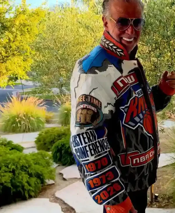 Jeff Hamilton x Knicks NBA Bomber Jacket