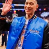 Jeremy Lin NBA Finals Game 3 Blue Varsity Jacket
