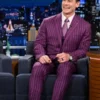 John Cena Tonight Show 2026 Purple Suit