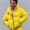 Jonathan Bailey Paris Runway Puffer Jacket