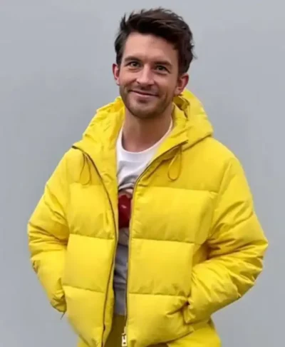 Jonathan Bailey Paris Runway Puffer Jacket