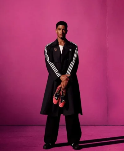 Jude Bellingham Adidas Black Trench Coat