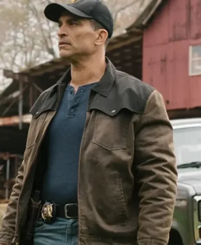 Justin Wise Blue Ridge The Series Brown Cotton Jacket