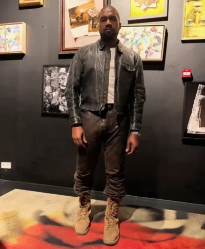 Kanye West Birthday 2026 Leather Jacket