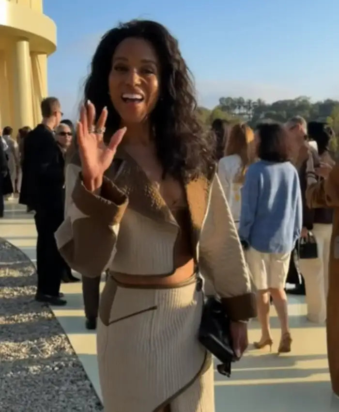 Kerry Washington LA Hermès Show Jacket