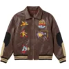 KidSuper x McDonald’s Distressed Leather Jacket
