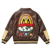 KidSuper x McDonald’s Distressed Leather Jacket