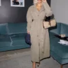 Kim Kardashian Gucci Beige Trench Coat