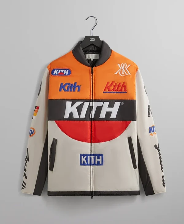 Kith Full Zip Brixton Puffed Shirt Jacket