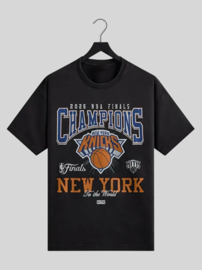 Kith Knicks 2026 Victory Vintage Graphic Tee
