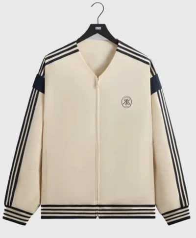 Kith x Adidas Football Striped Track Jacket