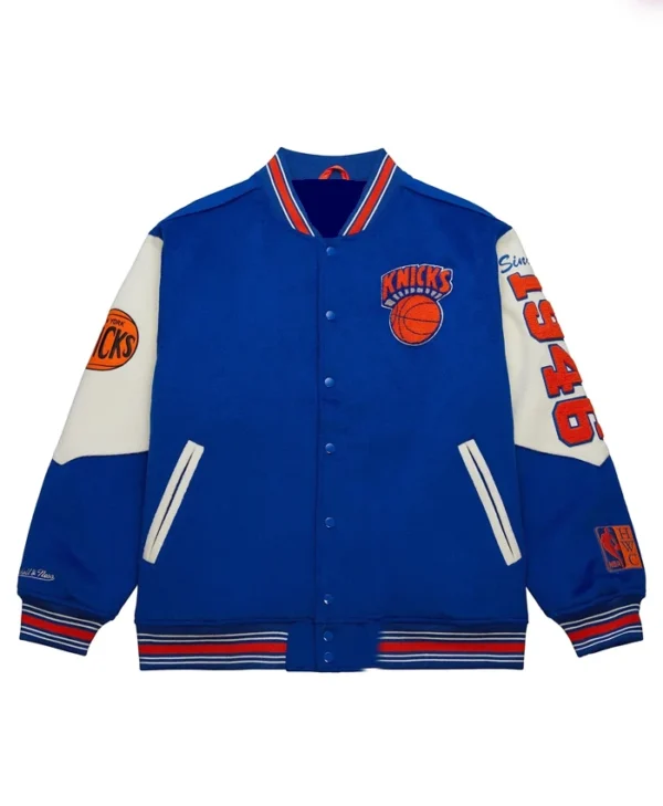 Knicks Egypt Dean 2026 Varsity Jacket