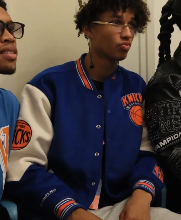 Knicks Egypt Dean 2026 Varsity Jacket