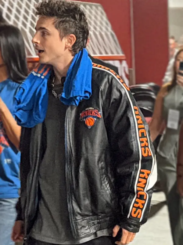 Knicks Leather Jacket