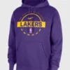 Lakers Nike 2025-26 Practice Club Hoodie