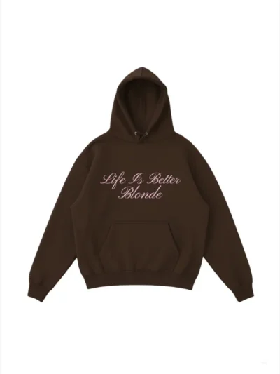 Life Is Better Blonde Hoodie for sale