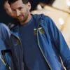 Lionel Messi Argentina Training Blue Jacket