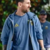 Lionel Messi Argentina Training Blue Jacket