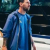 Lionel Messi Argentina Training Blue Jacket