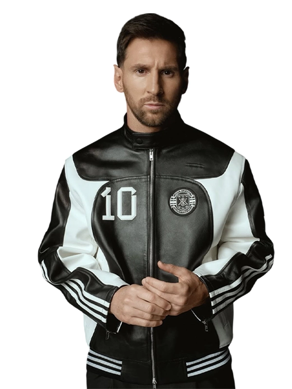 Lionel Messi Biker Jacket