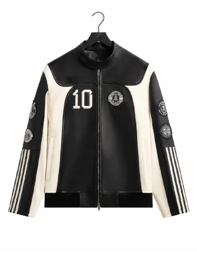 Lionel Messi Football Leather Biker Jacket