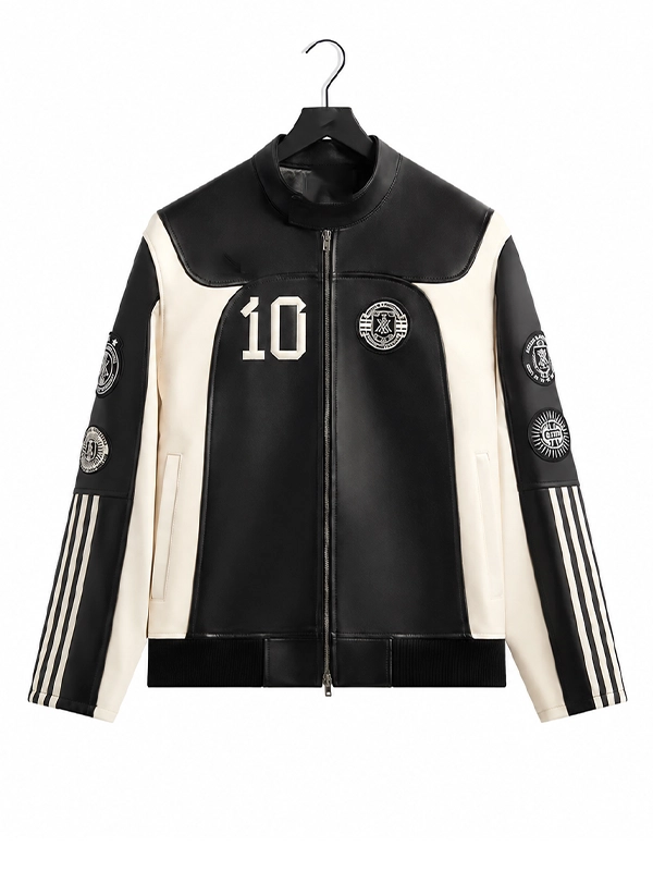 Lionel Messi Football Leather Biker Jacket