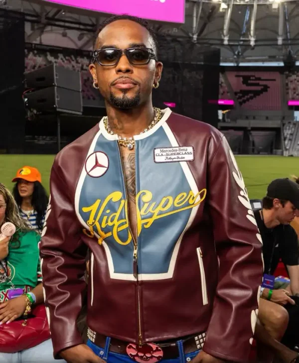 London on da Track x KidSuper Mercedes-Benz Racer Jacket