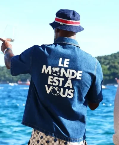 Louis Vuitton x LeBron Luxury Denim Shirt