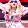 Madonna Times Square Silver Jacket