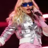 Madonna Times Square Silver Jacket