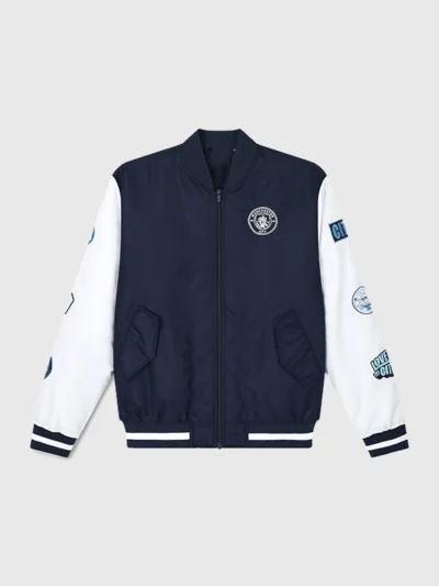 Manchester City Varsity Bomber Jacket