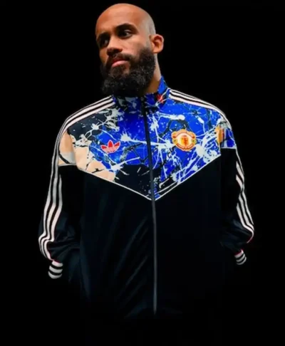 Manchester United adidas Stone Roses Track Jacket
