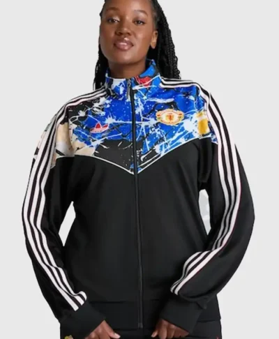 Manchester United adidas Stone Roses Track Jacket