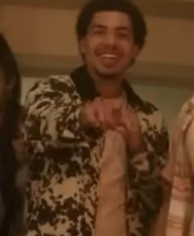 Marcus Scribner Pizza Movie Printed Jacket