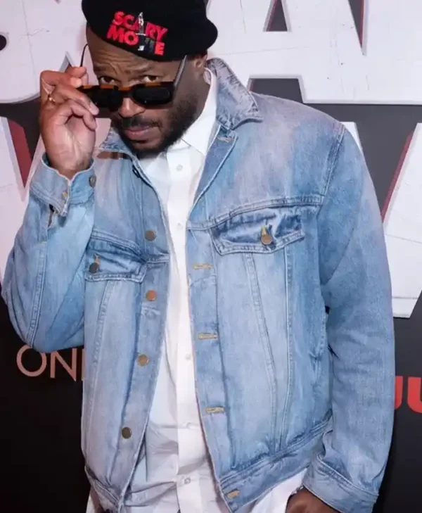 Marlon Wayans Scary Movie Event Denim Jacket