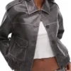 Marshals S01 Ash Santos Leather Jacket