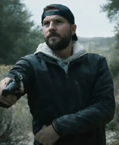 Marshals S01 Pete Calvin Black Jacket