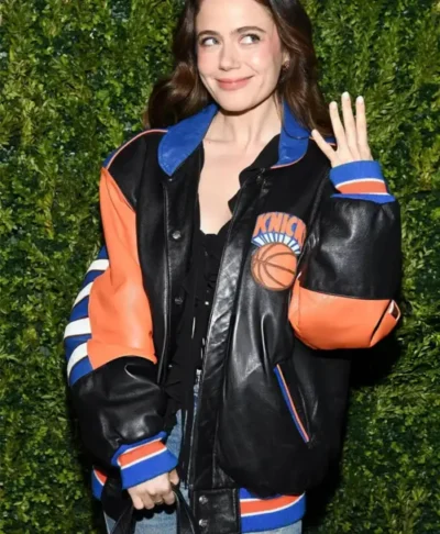 Molly Gordon Tribeca Festival 2026 Knicks Jacket
