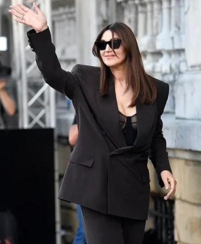 Monica Bellucci Black Blazer