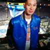 NBA Finals Game 3 Blue Varsity Jacket
