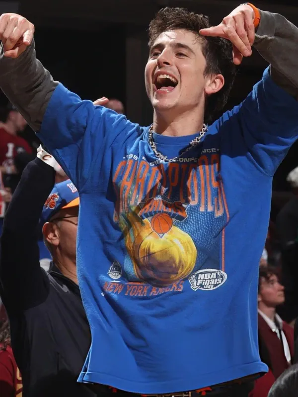 NY Knicks Finals Timothée Chalamet Tee