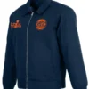 NY Knicks JH Design Navy 2026 Champions Cotton Twill Jacket
