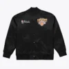 NY Knicks Mitchell & Ness 2026 Champions Black Satin Jacket