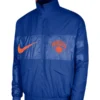 NY Knicks Nike Blue Courtside Capsule Jacket